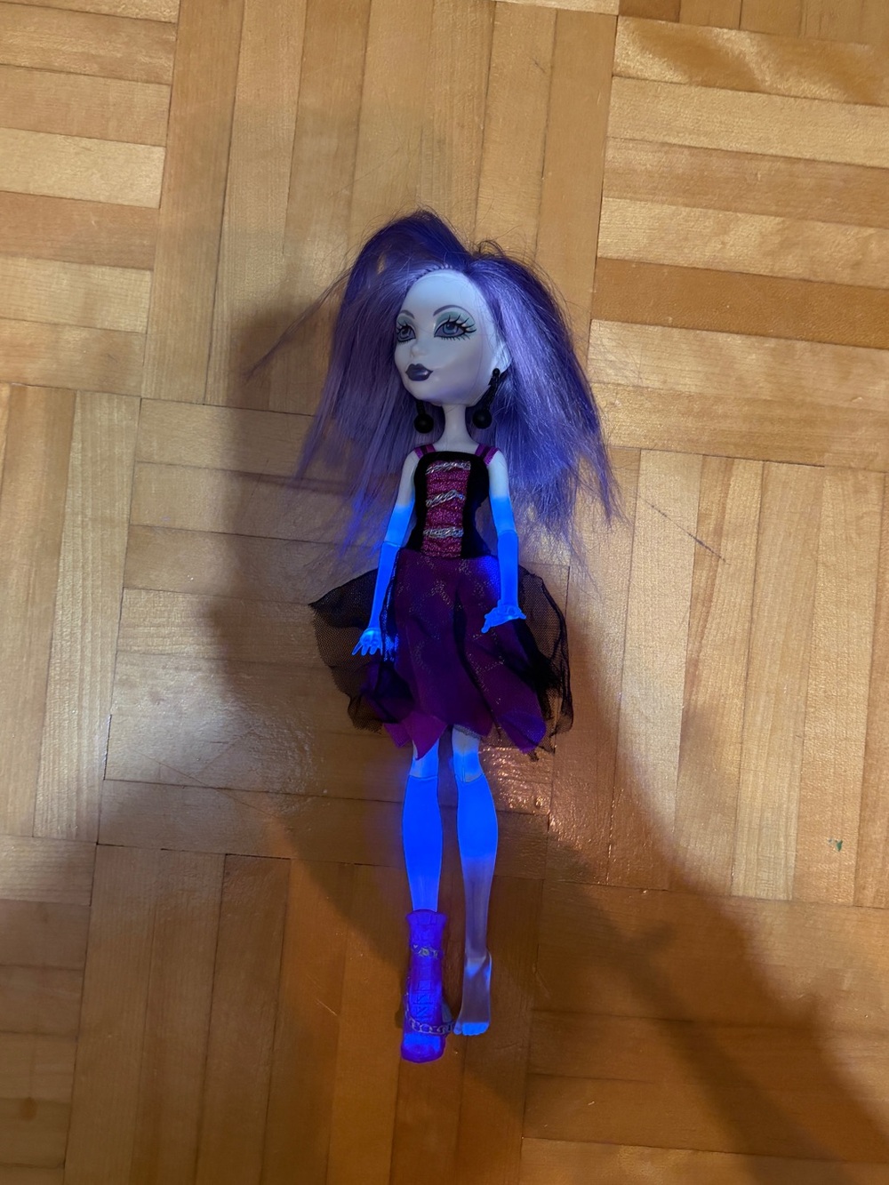 monster high spectra ghouls alive cutted hair
